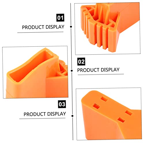 NUOBESTY 2pcs Non-Skid Ladder Feet Covers for Folding Ladder Krause Accessories Slip Mats