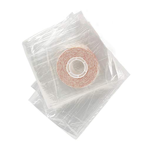 Frost King V76H Shrink Window Kit 84-Inch by 110-Inch, Clear (Pack of 2) - size: 84" x 110" (Pack of 2)