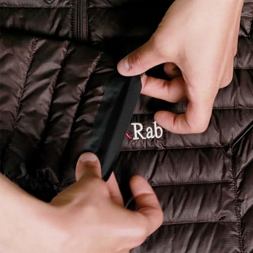 GEAR AID Tenacious Tape Repair Patches – Peel-and-Stick Nylon Gear Patches for Jackets, Tents, Sleeping Bags, Backpacks, and Outdoor Gear – Fix Rips, Tears, and Holes, 19 Various Sizes, Black - style: 19 Pre-cut Assorted Patches, Black