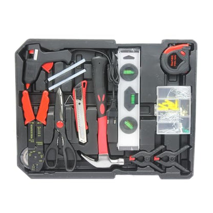 899pcs Home Repair Tool Set Kit, Toolbox Storage Case with Drawer, General Household Tool Kit, Tool Set Kit Home Tool Kit for All Purpose for Maintenance, Garden, Homeowner, Handyman,Black - color: Black