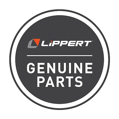 Lippert Global Entry Door Latch Kit with Deadbolt, Keyed Lock, Two FIC Keys, Edge Cover Plate, Strike Plate, Mounting Screws for Travel Trailers - 239632, White