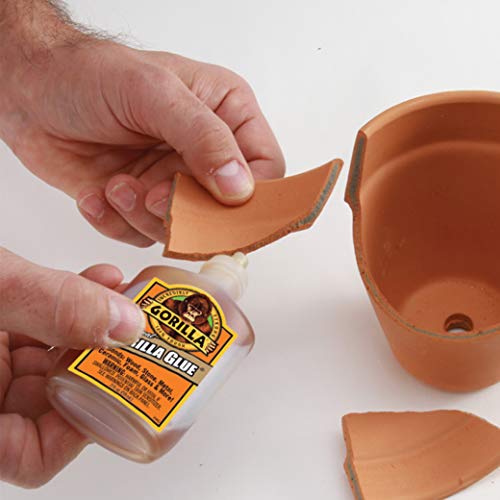 Gorilla Original Gorilla Glue, Brown, Waterproof Polyurethane Glue, 2 Ounce (Pack of 10) - Expands Into Materials, All Purpose - size: 2 Ounce (Pack of 10)