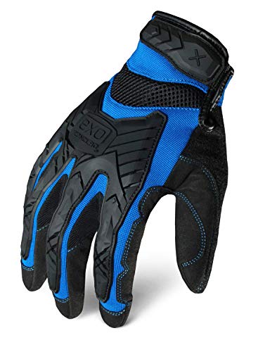 Ironclad mens Small Work Gloves, Black & Blue, Small Pack of 1 US - color: Black & Blue, size: Small (Pack of 1)