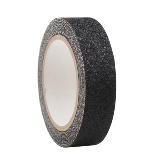 WOD Heavy Duty Anti Slip Tape Black - 1 inch x 30 ft. Non Skid Treads Weather Proof Indoor/Outdoor Traction Tape for No Slip Stairs ASTC32 - color: Black, size: 1 Inch (25mm)