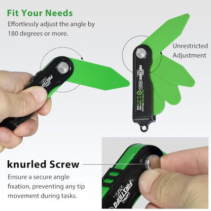 FIRSTINFO Patented 5-in-1 Folding Silicone Caulk Scraper Spatula Sealant Finishing Tool Smooth Caulk Tool