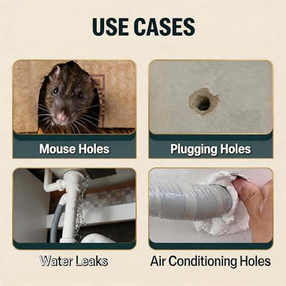 Waterproof Sealant Putty, Quick Repair Mending Clay for Pipe, Wall Hole & AC Opening, Strong Sealing Mud for Leak Proof Fix (4) - color: 4