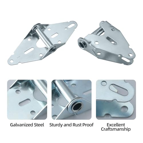HOME MASTER HARDWARE Garage Door Hinge & Roller Tune Up Kit，Garage Door Hardware Kit for 8 x 7 Door