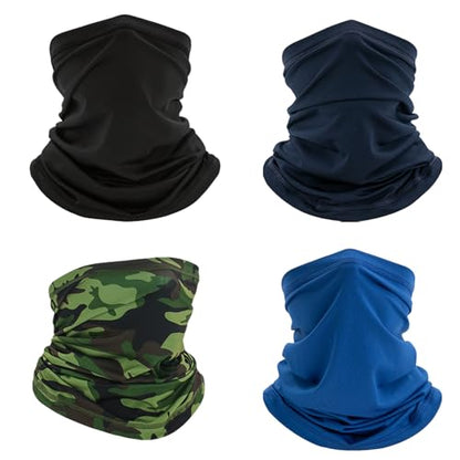 Ezovino Neck Gaiter Face Mask,Sun Cooling Scarf,Balaclava Bandana Cover for Men Women - color: Multicoloured 12