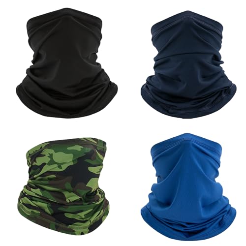 Ezovino Neck Gaiter Face Mask,Sun Cooling Scarf,Balaclava Bandana Cover for Men Women - color: Multicoloured 12