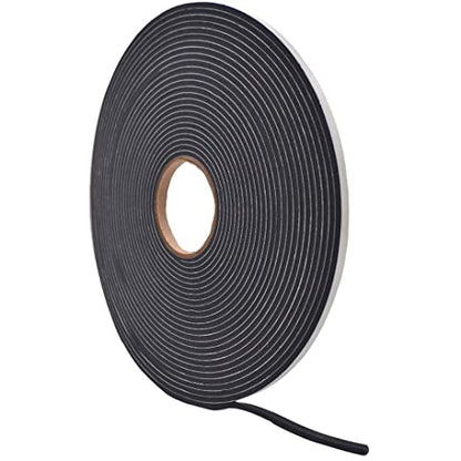 WOD Seal Foam Tape 3/16 Inch T x 1/4 Inch W - Single Sided Closed Cell - Made in USA Weather Stripping, HVAC, Sealing Doors, Windows, Pipes, Cooling, Sound Proof, and Air Conditioning 50 ft SSFLDFT - size: Width: 1/4 inch