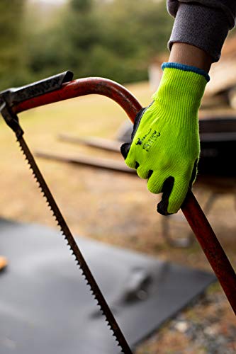 G & F Products Tools Work Gloves Garden Gloves - color: Hivi Green, size: Small (Pack of 12)