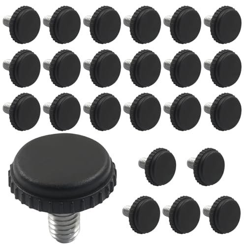 Piutouyar 24 Pcs 5/16"-18 Stainless Steel Furniture Leveling Feet, Screw-in Adjustable Furniture Levelers Glide Leveling for Patio, Table, Chair Legs