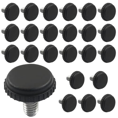 Piutouyar 24 Pcs 5/16"-18 Stainless Steel Furniture Leveling Feet, Screw-in Adjustable Furniture Levelers Glide Leveling for Patio, Table, Chair Legs