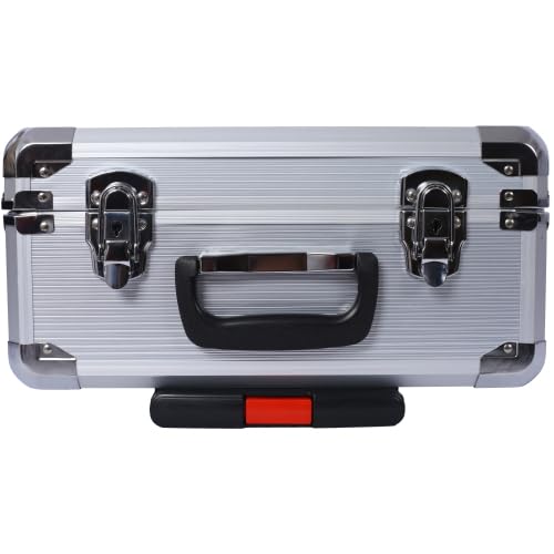 899pcs / 969pcs Home Repair Tool Set Kit for Men, Toolbox Storage Case with 4 Drawers, General Household Tool Kit with Rolling Tool Box, Tool Set Kit for Maintenance (Silver) - color: Silver