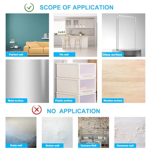 Double Sided Adhesive Tape Heavy Duty, Double Stick Mounting (2 Rolls, 1.18" x 118", Total 19.7FT), Clear Two Sided Wall Tape Strips, Removable Poster Tape for Home, Office, Car, Outdoor Use - size: 1.18 In X 9.85 FT