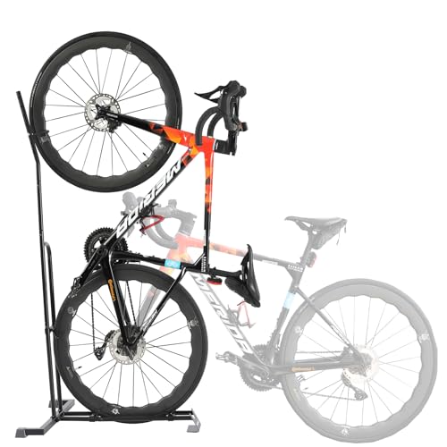 PHUNAYA Bike Stand,Vertical Bike Rack For Indoor Bike Storage,Upright Bicycle Stand Floor. (StyleA-1pack) - style: StyleA-1pack