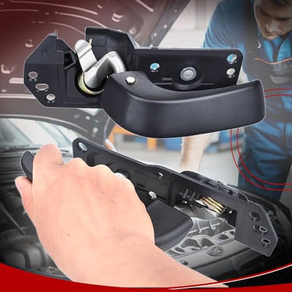 FAERSI Interior Door Handle Kit Front/Rear Right Passenger Side for 2007-2014 Chevy Silverado, Tahoe, Suburban, Avalanche, GMC Sierra, Yukon, Yukon XL, Cadillac Escalade Replaces# 20833602, 80375 - color: Right Passenger Side