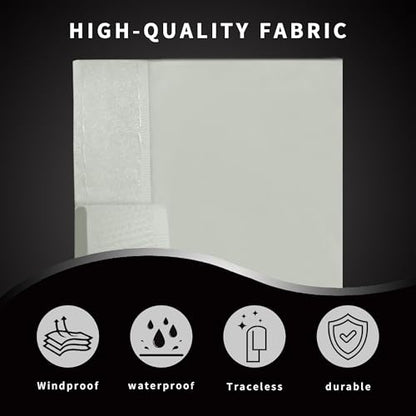 157"/400CM Portable AC Window Seal Kit - Air Conditioner Window Seal for Window Air Conditioner & Dryer, Waterproof Window Seal Kit, Easy Install for Push Out Windows - size: 400CM (157")