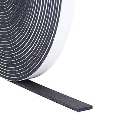 DGSL Foam Insulation Tape, 1/2In x 1/8In x 49.5Ft Weather Stripping Door Seal Strip for Doors and Windows,Sliding Door,Sound Proof Soundproofing Door Seal,Weatherstrip,Air Conditioning Seal Strip - size: 1/2In x 1/8In x 49.5Ft