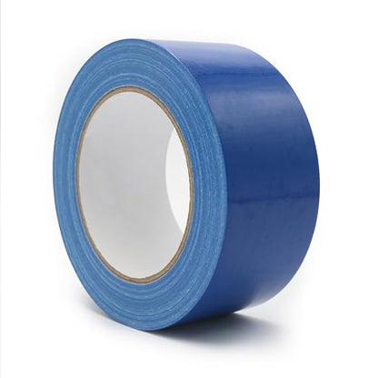 Multi Purpose Blue Duct Tape 2 Inch X 33 Yards, Heavy Duty Strong Adhesive Tape, No Residue, Waterproof All Weather, Tear by Hand, Industrial Repairs. - color: Blue, size: 2 Inches x 33 Yards