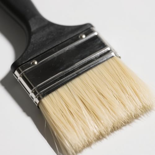 14 Ea 3 Inch Paint Brushes, Home Wall Trim House Paintbrush Bulk with Treated Plastic Handle, Cheap Paint Brushes for Wall Decor - size: 3 inches