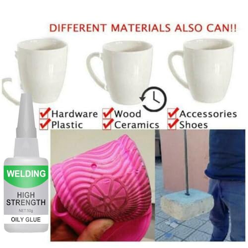 1Pack Universal Strong Glue,Multifunctional Fast Repair Instant Welding Glue,High-Strength Oily Glues for Metal, Plastic, Wood, Ceramics, Leather, Glass, - color: 1pcs