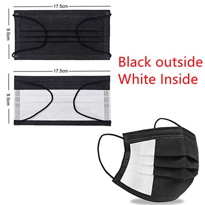 Disposable Face Mask,50 Pack Face Mask 3 Ply Filter Protection, Disposable Face Mask, 50 Disposable Protective Mask