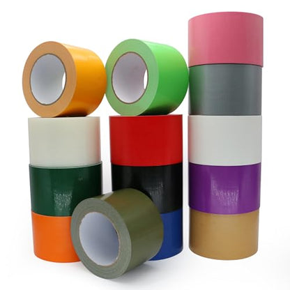 Heavy Duty Duct Tape 3 Inch X 33 Yards, 8.5 Mil Thickness, Multi Purpose Purple Duct Tape, No Residue, Waterproof and Tear by Hand - for Repairs, Industrial, Professional Use - color: Purple, size: 3 inch X 33 Yards