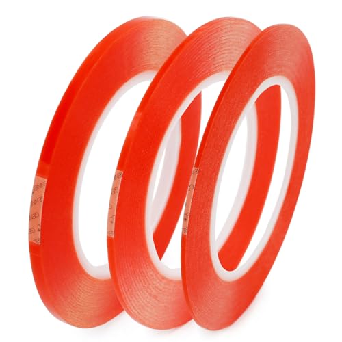 3pcs 2mm 3mm 5mm Clear Double Sided Strong Adhesive Acrylic Tape for Mobilephone LCD Screen Repair - size: 3pcs (2mm+3mm+5mm)
