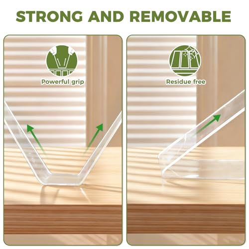 SWRT Double Sided Heavy Duty Tape, 1.18 Inch x 120 Inch Extra Large Nano Transparent Adhesive Tape, Removable Clear Mounting Strips for Walls, Picture Hanging, Posters, Carpet, and Home Decor - size: 1.18 Inch x 120 Inch