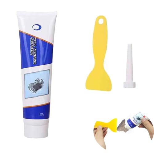 Tokyo Mart Wall Repair Kit, 3 in 1 Repair applicator spackle Wall Repair kit, Wall Mending Agent Repair kit with Scraper, Drywall Hole Repair kit, Wall Repair Paste Waterproof (1)