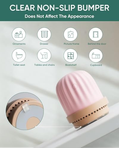 ONUEMP 164pcs Cabinet Door Bumpers Clear, Adhesive Rubber Feet Silicone, Sound Dampening Door Slam Stopper Non Slip Furniture Pads Wall Protector for Cutting Board, Drawers, Glass Cabinet - size: 164PCS