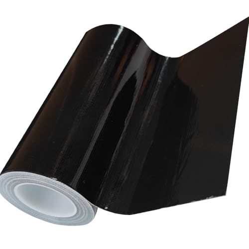 Birllaid Waterproof RV Awning Repair Tape for Tent,Tarp, Boat Covers Repair Tape,RV Awning, Sail Tape, Tear Repair Patch Kit, 5 Inch x 30FT (Black) - color: Black, size: 5 Inch x 30FT