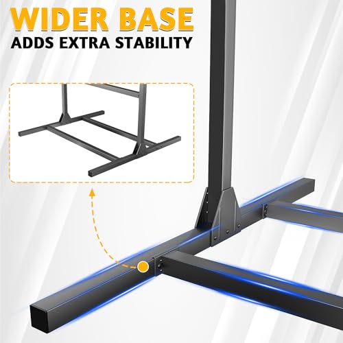 Ultrawall Freestanding Bike Stand, Vertical Bike Storage Stand Rack for Garage, Indoor Bicycle Organizer with Adjustable Hooks, Holds Up to 6 Bikes & 6 Helmets - style: Holds 6 Bikes & 6 Helmets