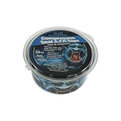 Blue Monster Compression Seal Tape (12 ft x 1" Roll)