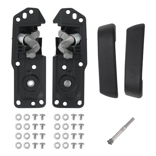 APPERFiT Interior Door Handle Repair Kit (Pair) Compatible with 2007-2014 Chevy Silverado GMC Sierra 1500/2500 HD / 3500 HD Replaces 20833606 20871488 20833602 20871483 - size: Pair