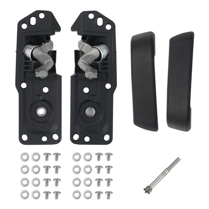 APPERFiT Interior Door Handle Repair Kit (Pair) Compatible with 2007-2014 Chevy Silverado GMC Sierra 1500/2500 HD / 3500 HD Replaces 20833606 20871488 20833602 20871483 - size: Pair