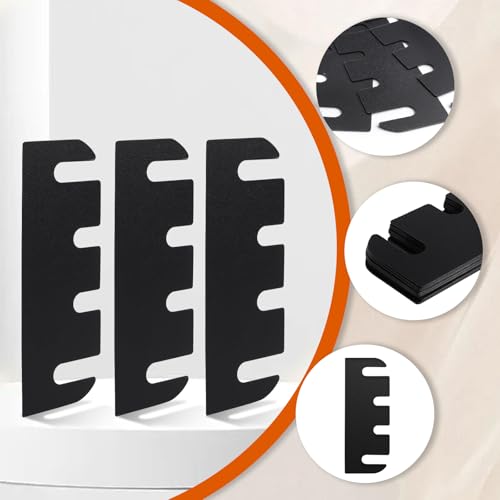 10 Pack Door Shims for Door Hinge Repair Kit, 0.050 Inch Thickness, 3.5 Inch Hinge Shims