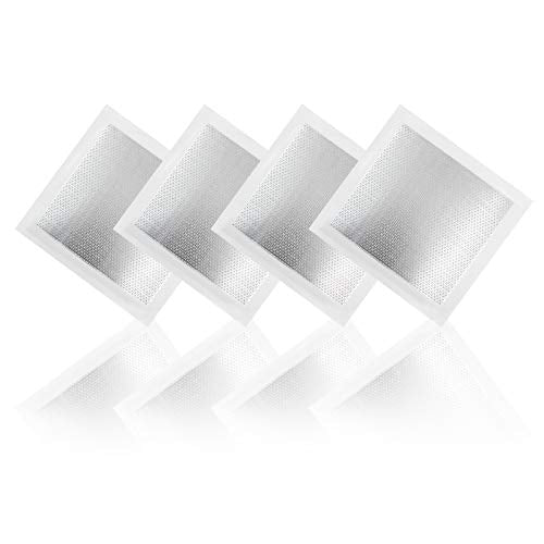 6pcs Drywall Repair Kit, 8" x 8" Self-Adhesive Aluminum Wall Patch - size: 8" x 8", 6 PCS