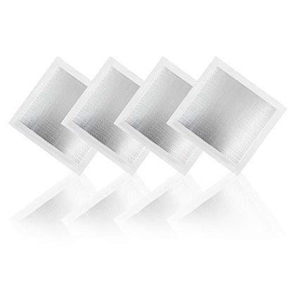 6pcs Drywall Repair Kit, 8" x 8" Self-Adhesive Aluminum Wall Patch - size: 8" x 8", 6 PCS