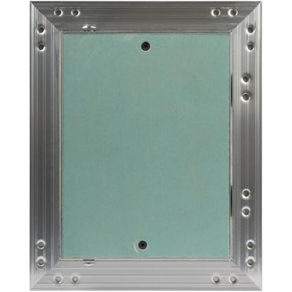 6" x 8" Waterproof Drywall Access Panel, Tileable and Paintable Ceiling and Wall Access Panel for Drywall, Wire Cover for Wall Covering Panels, Push to Open, Flush-Mount Wall Hole Cover - size: 6" X 8"