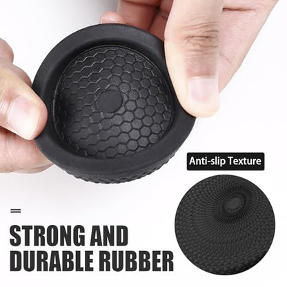 Ezprotekt Non Slip Furniture Pads, 8 Pcs 2.5" Anti Skid Rubber Furniture Caster Cups, Anti-Slip Furniture Coasters for Hardwood Floors, Anti Slide Floor Protectors for Bed Couch Stoppers (Black) - size: 2.5" 8pcs