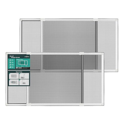 Paramondo Expandable Window Screen, Horizontal (15" H x 21.6" - 40" W, 2 Pack) Adjustable Window Screens, Replacement Window Screens for House Windows - size: Medium (15" H x 21.6"-40" W, 2 Pack)