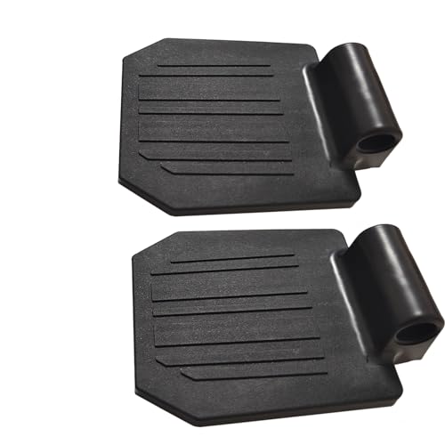 1 Pair of Universal Footplate for The Wheelchair, Transport Chair Footrest Elevating Leg Rests Replacement Parts for Standard Wheelchair Repair Parts