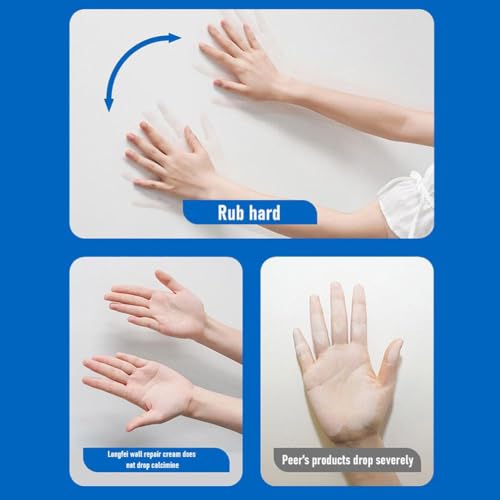 Wall Mending Agent Repair Kit with Scraper Nozzle Extender,2026 New Multi Functional WallPatching Paste Spackle,Efficient WallRepair Paste Filler for Holes & Cracks, Nail Holes, Dents & Small Damage - color: 120g