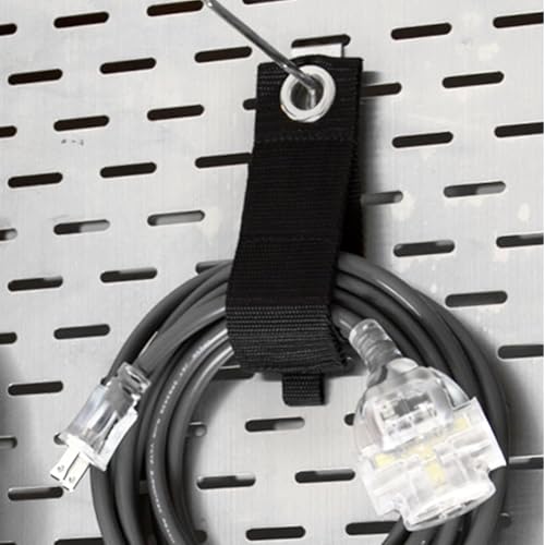 Heavy-Duty Storage Straps - 9 Pack Hook and Loop Hanging Extension Tool Cord Straps Organizer for Cable Management, Rope, Hoses, RV and Garage Organization - includ 10-inch/13-inch /17-inch
