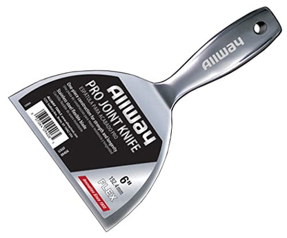 ALLWAY UX6F Premium One-Piece Flex Stainless Steel Joint Knife, 6" - size: 6"