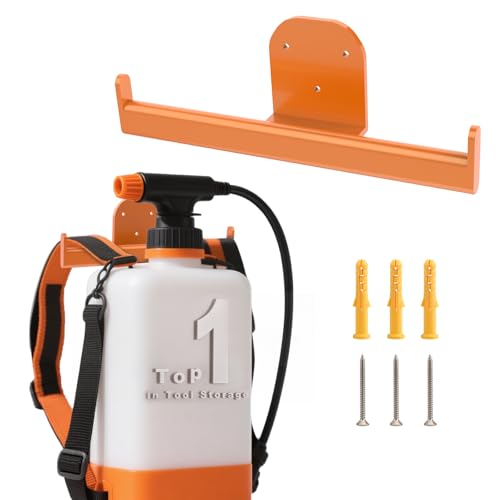 FLEXI RODS Backpack Leaf Blower Hanger, Backpack Sprayer Wall Mount, Lawn Care Accessories, Garage Storage, Weed Eater Hanger Garage Organization Storage, 1 Pack - color: 1 Pack
