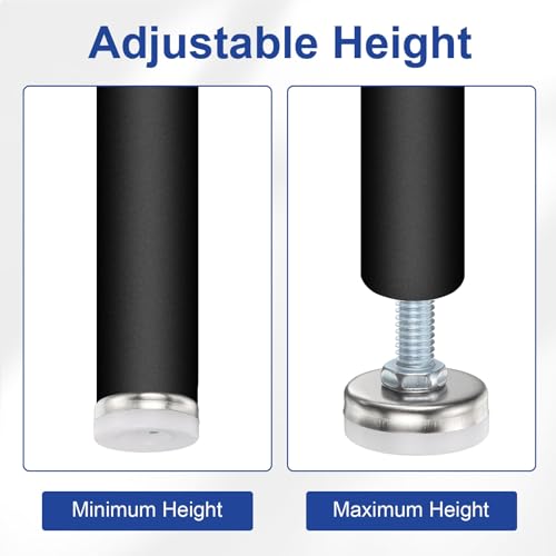 uxcell 5/16"-18 Thread Furniture Feet Levelers, 8Pcs 25.4x29mm LxW Adjustable Furniture Feet Screw in Threaded Leveling Leg Screw on Chair Foot Glides Leveling for Table Chair Silver - color: Silver, size: 5/16"-18 25.4x29mm