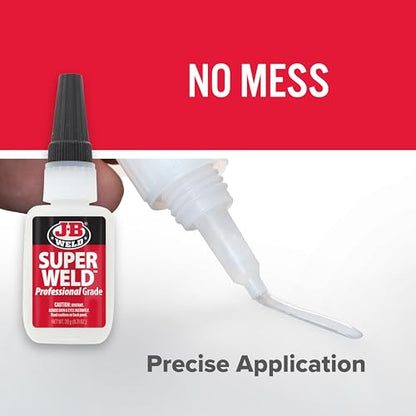 J-B Weld Superglue 20g 2 Pack - SuperWeld Professional Grade